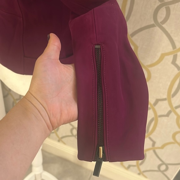 Bagatelle Genuine Suede Motorcycle Jacket - Picture 6 of 13